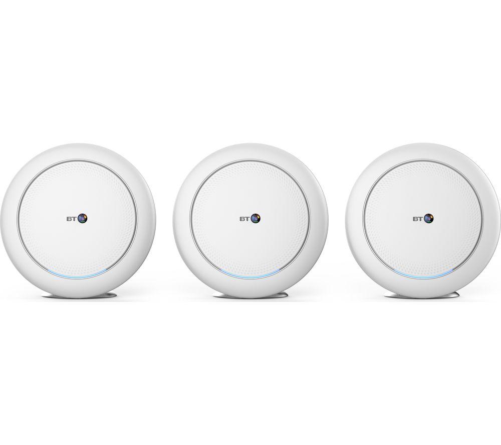 BT Premium Whole Home Wi-Fi Mesh System - 3 Pack