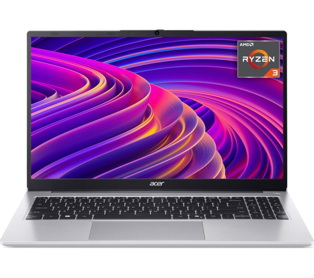 Acer Aspire Lite 15.6" Laptop - Ryzen 3, 128GB SSD, Silver