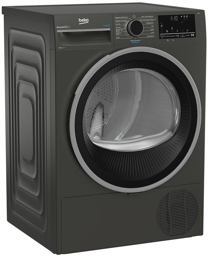 Beko B3T22491M Wärmepumpentrockner 8 kg Manhattan Gray