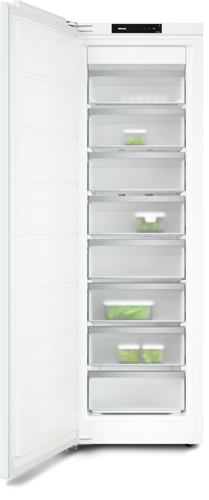 Miele FNS 7710 E Integrated Frost Free Tall Freezer 213L