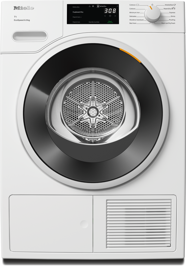 Miele TWC640WP 8kg Heat Pump Tumble Dryer, A+++