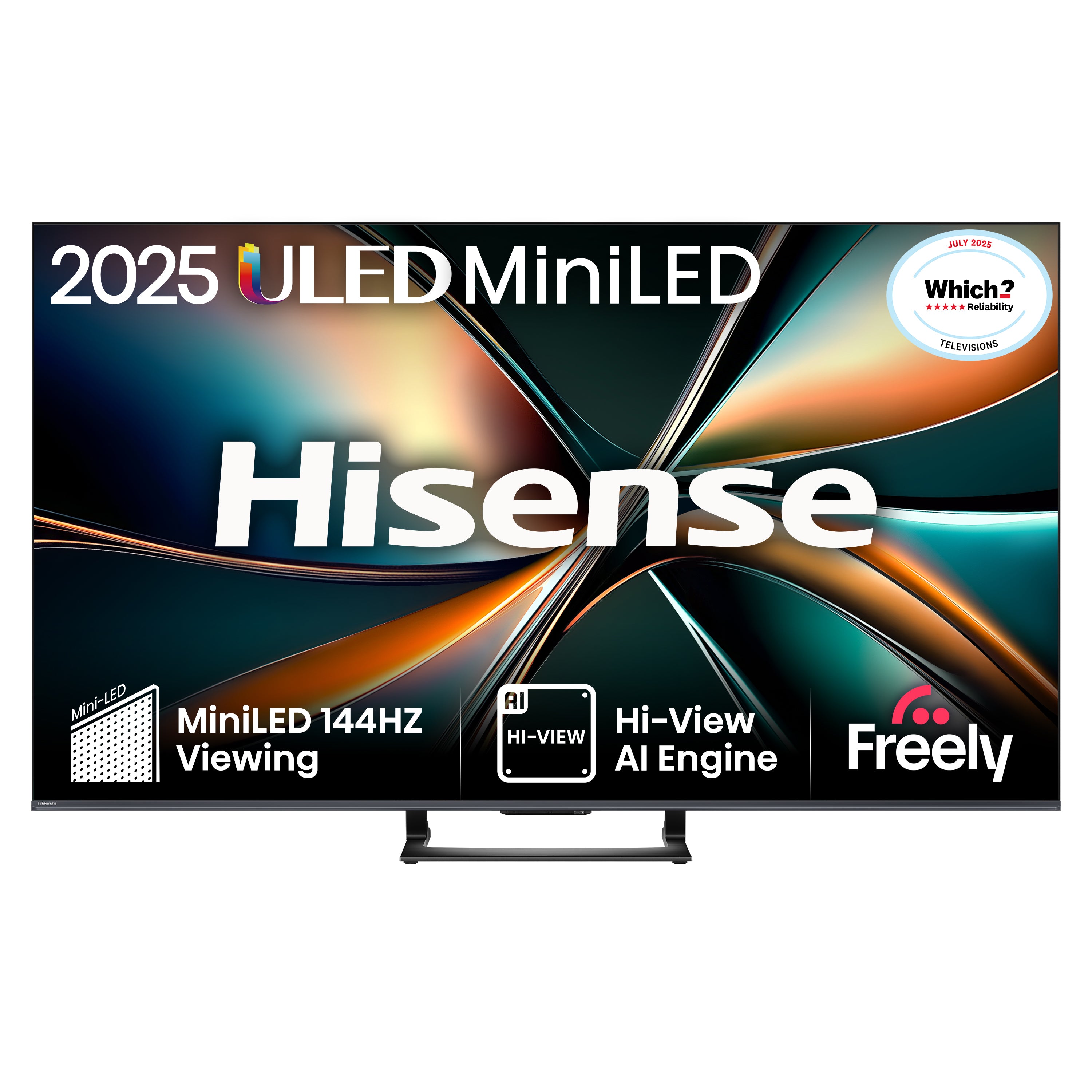 Hisense 65U7QTUK 65" 4K Mini LED Smart TV