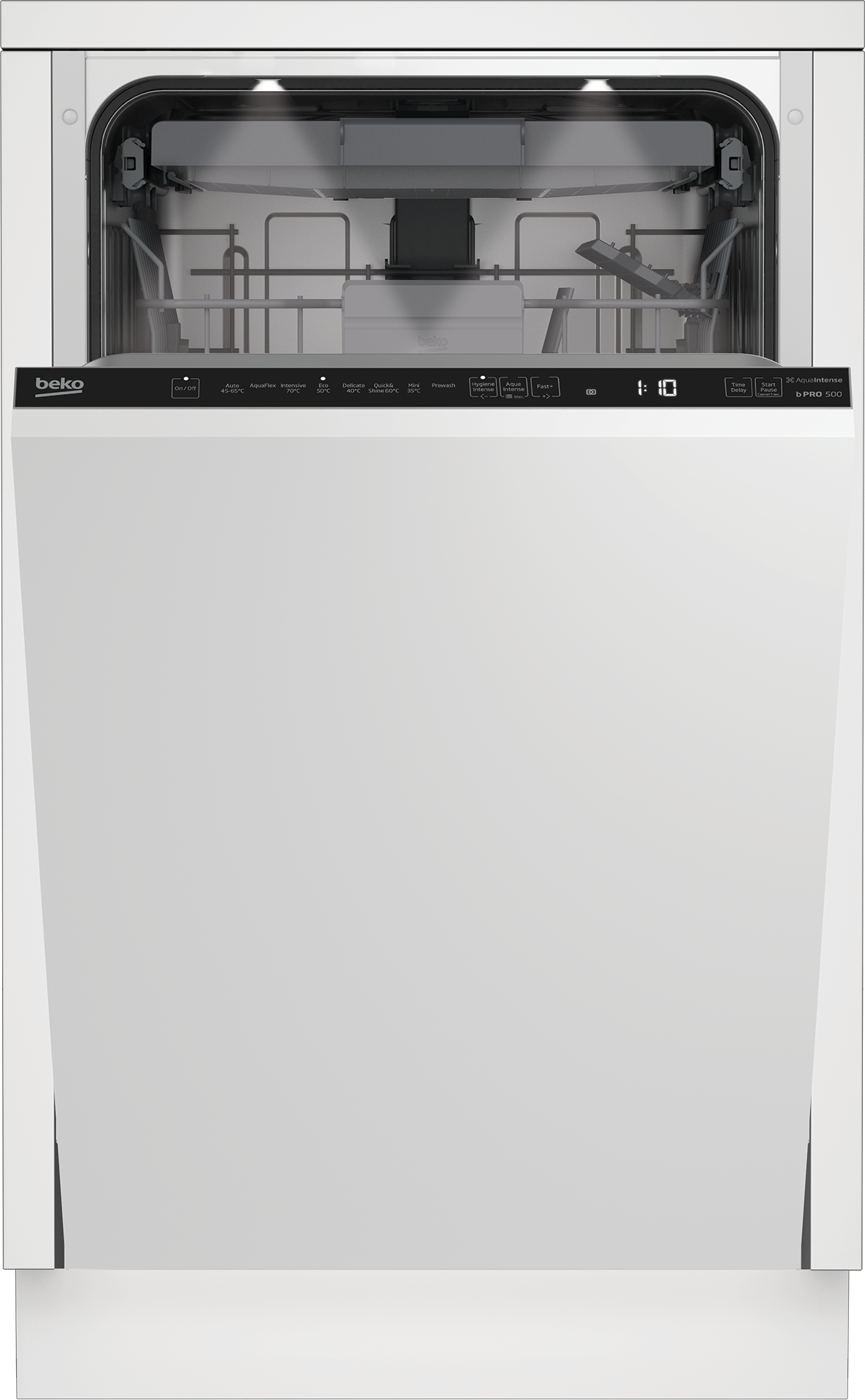 Beko BDIS38040Q Slimline Integrated Dishwasher 45cm 10 Place