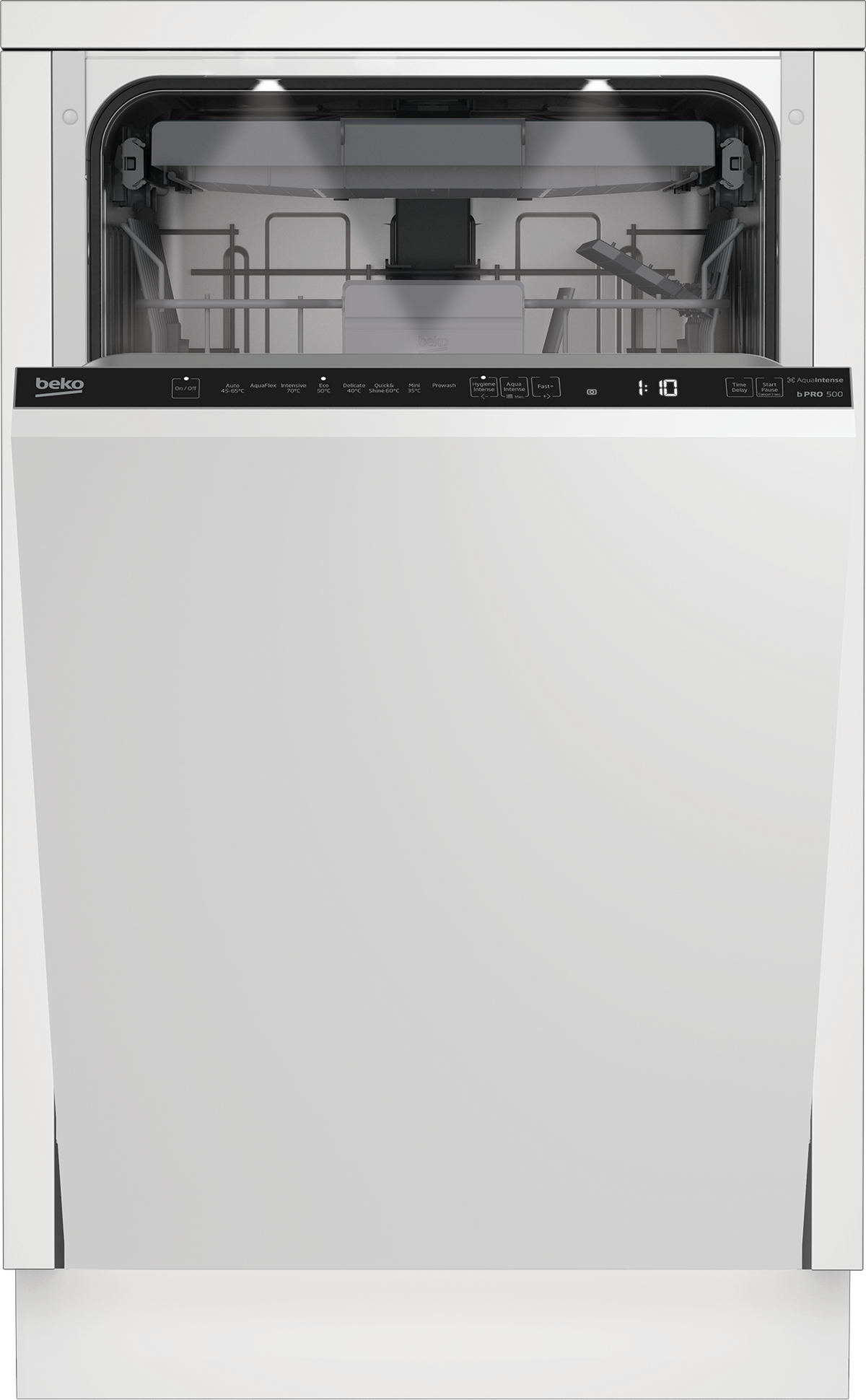 Beko BDIS38040Q Slimline Integrated Dishwasher 45cm 10 Place