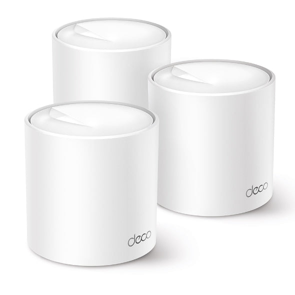 TP-Link Deco X50 AX3000 Wi-Fi 6 Mesh System, 3-Pack