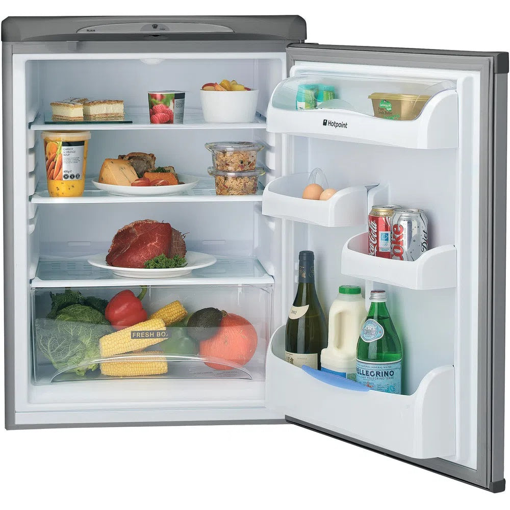 Hotpoint RLA36G Under Counter Fridge 149L Graphite