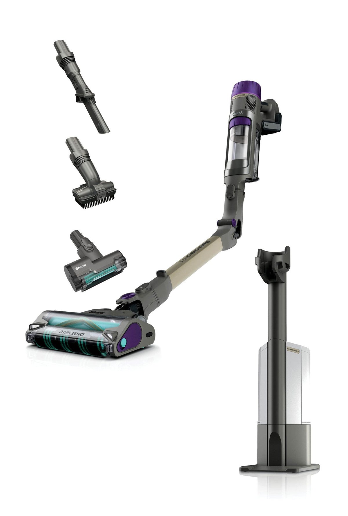 Shark PowerDetect Clean & Empty IP3251EUT Akku-Stielstaubsauger mit Entleerungsstation