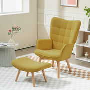 HOMCOM Ohrensessel Orange