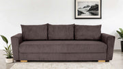 Home affaire Schlafsofa MAGHERA, 3-Sitzer, 230 cm, mit Bettkasten