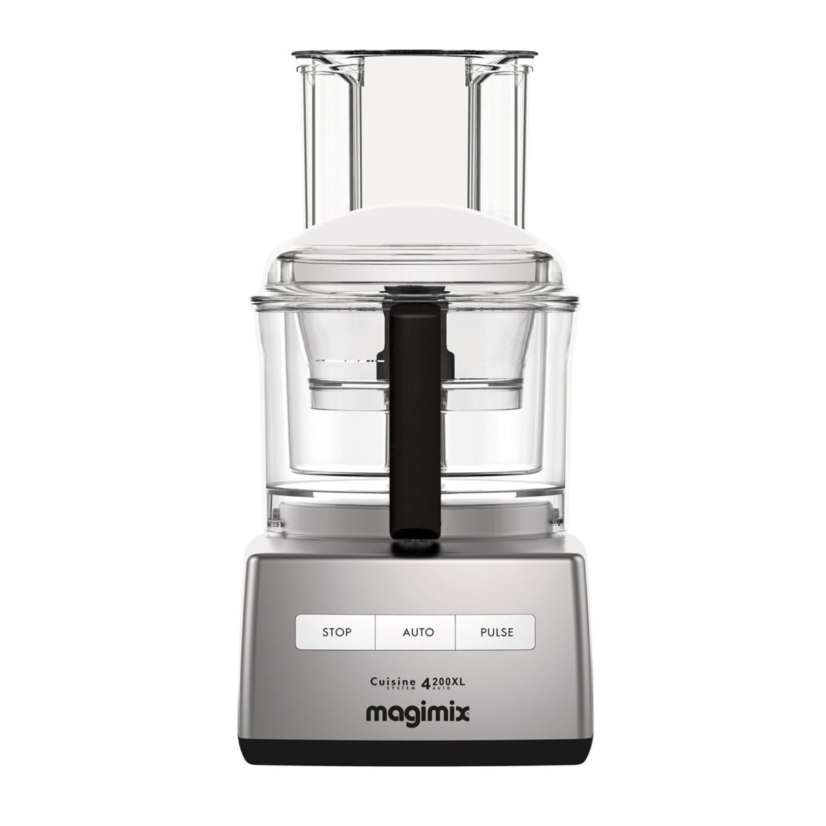 Magimix Foodpro CS4200XL Küchenmaschine, Matt-Chrom
