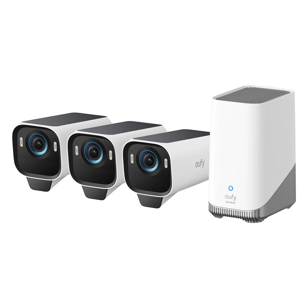 eufy eufyCam S3 Pro 3+1 Set mit HomeBase 3
