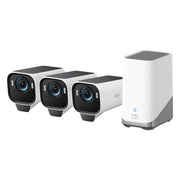 eufy eufyCam S3 Pro 3+1 Set mit HomeBase 3