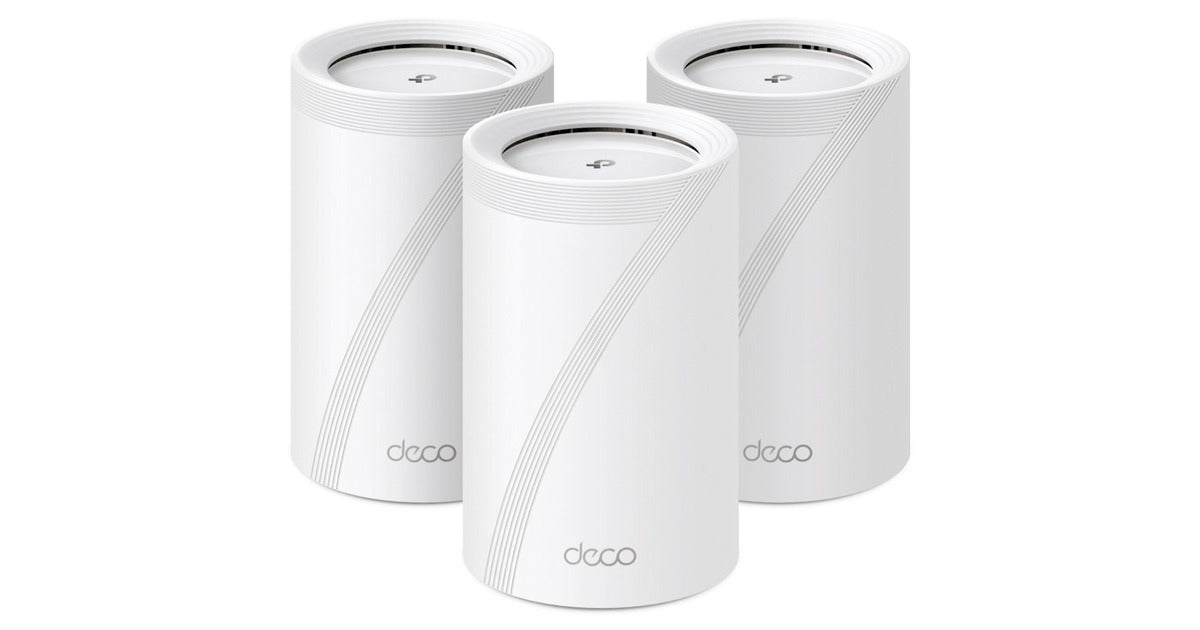 TP-Link Deco BE65 BE9300 Wi-Fi-7-Mesh-System (3er-Pack)