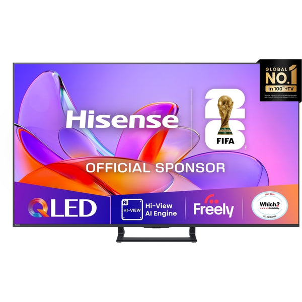 Hisense 65 Zoll 65A7QTUK Smart 4K UHD HDR QLED-Fernseher