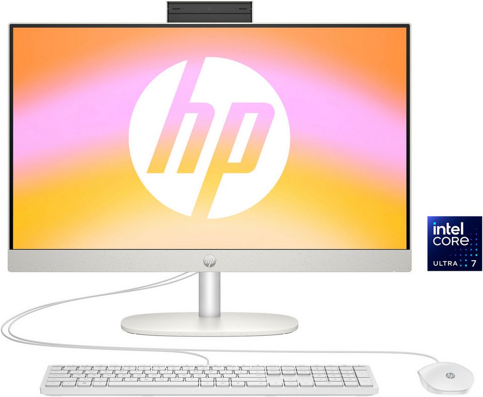 HP 24-cr1202ng All-in-One-PC 23,8 Zoll – Intel Core Ultra 7 155U, 16 GB RAM, 512 GB SSD