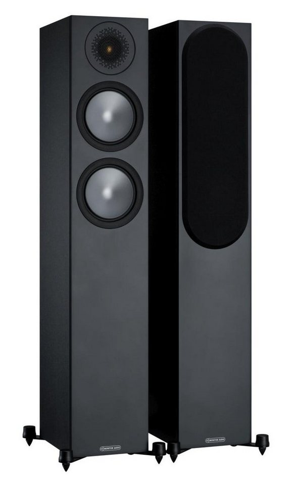 Monitor Audio Bronze 200 6G Standlautsprecher, Paar, Schwarz